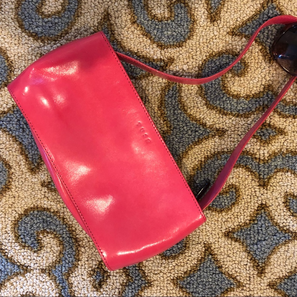 Tusk dark pink *GORGEOUS* shoulder purse